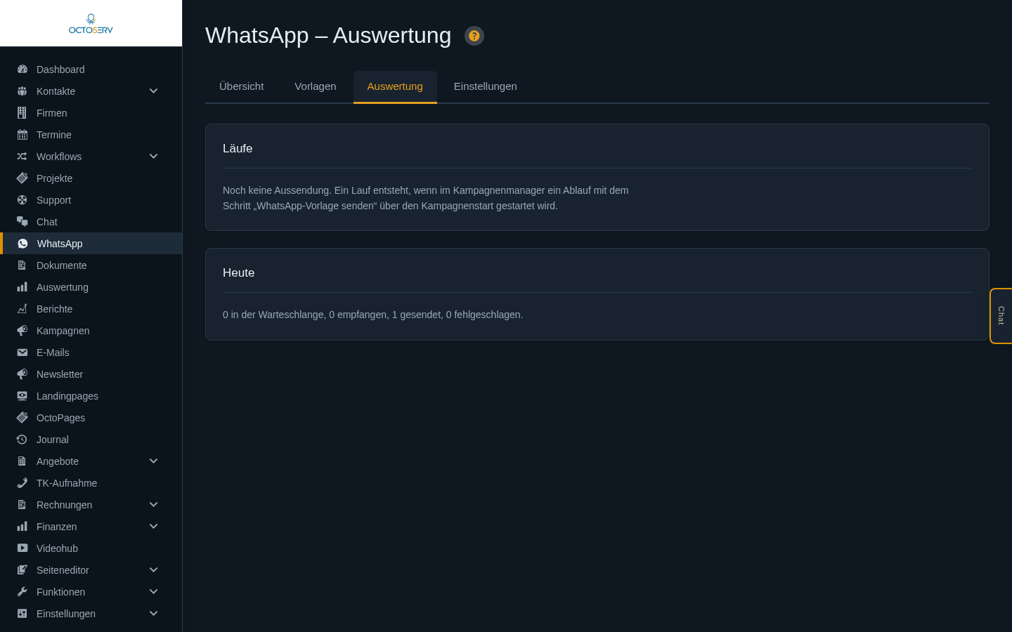 Auswertung der L&auml;ufe